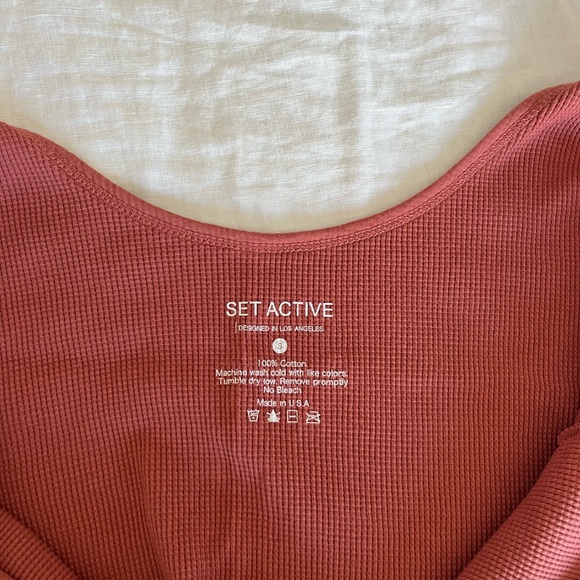 SET Active Rust Tank Top - Picture 5 of 5